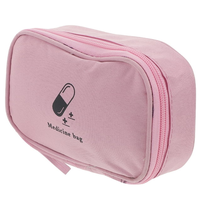 ColoMX Organizador de medicamentos de viaje de transporte médico bolsas de emergencia de emergencias