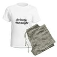 thumbnail image 5 of CafePress - Seriously Not Tonight Women's Light Pajamas - Women's Short Sleeve Print T-Shirt and Pants Light Cotton Pajama Set, 5 of 7