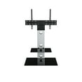 thumbnail image 5 of FSL700LES-A Lesina TV Floor Stand with TV Mounting Column for 32" to 65" TVs, Silver and Black, 5 of 9