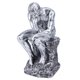 thumbnail image 1 of Escultura De Pensador, Estatuilla De Resina Hermosa Y Práctica Respetuosa Con El Medio Ambiente, Duradera Para El Hogar, Sala De Estar, Sala De Estudio, Oficina, Cafetería Cergrey Plata, 1 of 8