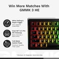thumbnail image 4 of Teclado Glorious Gaming GMMK 3 HE Rapid Trigger 75% blanco, 4 of 9