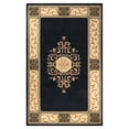 thumbnail image 2 of Superior Classic Elegant Floral Medallion Power-Loomed Indoor Area Rug, Midnight Blue, 5' x 8', 2 of 7