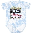 thumbnail image 3 of Inktastic Celebrating My First Black History Month for Kids Boys or Girls Baby Bodysuit, 3 of 5