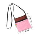 thumbnail image 2 of Raindrops Sugar Glider Pouch Carrier Cotton Light Pink for Hedgehogs 1Pcs, 2 of 7