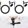 thumbnail image 4 of MYG Black Lapel Microphone for Shure For Sony Clip-On Wireless System With Cap, 4 of 5