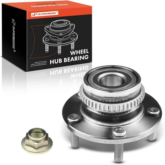 A-Premium Wheel Hub and Bearing Assembly Compatible with Hyundai Tucson 2005-2009 Kia Sportage 2005-2010 Rear Left or Right