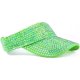 thumbnail image 3 of Diamantes de imitación brillantes Deporte liso Visera ajustable Gorra de verano Gorras de visera para Mujeres Hombres Golf Tenis Ciclismo Correr Jogging Verde JAMW Sencillez, 3 of 4