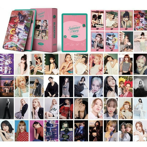 blackpink photocard 55pcs/set Lomo Cards Summer Diary Photocards