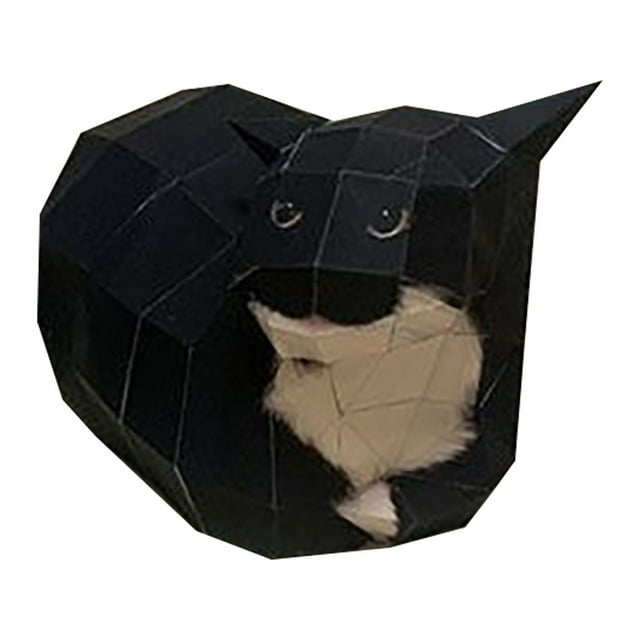 Product Category Desktop Ornament Cat Papercraft Life Scale 3D Paper Decorative Paper Craft for Living Room Display Handmade Cat Design Keepsake