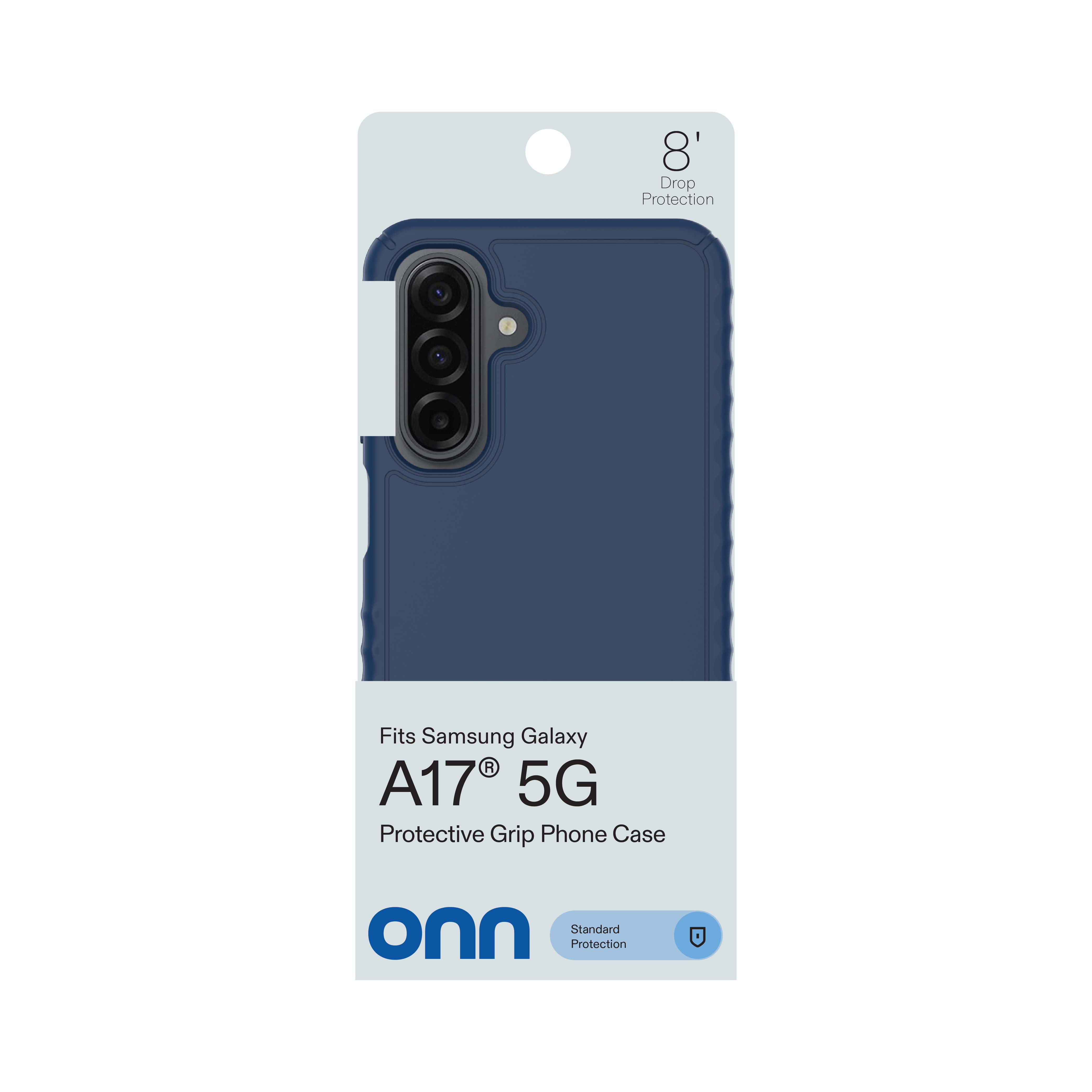 onn Protective Gel Phone Case for Samsung Galaxy A17 5G - Blue