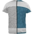 thumbnail image 2 of Fantasy Football Team Blue and Grey All Over Mens T Shirt Multi 2XL, 2 of 2