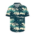 thumbnail image 4 of Njoeus Hawaiian Shirt For Men Funny Tshirts Mens Hawaiian Shirts Palm Tree Floral Short Sleeve Button Up Shirts Men Big & Tall Casual Summer Beach Shirts Mens Clothing S-5Xl Mens Summer Shirts Summer, 4 of 5