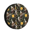 thumbnail image 2 of Balery Owls And Plants Tire Covers - Tough Tire Wheel Protector for Truck, SUV, Trailer, Camper, RV -16 inch, 2 of 8