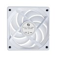 thumbnail image 3 of Lian Li UNI FAN CL Flex 120mm Reverse Blade ARGB Fan, Single Pack, Daisy-Chain Design, Controller Not Included - White (12RCL1F1W), 3 of 3