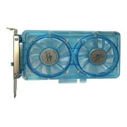 Vantec SP-FC70-BL UV LED Fan Card, Blue