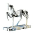 thumbnail image 2 of Figura de caballo, escultura animal, decoración del hogar, adorno artístico, artesanía decorativa de caballo Vistoso, 2 of 9