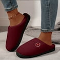 thumbnail image 2 of YLYL Mens Womens Fuzzy House Slippers Adjustable Arch Support House Bedroom Slide Slipper Shoes, 2 of 7