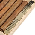 thumbnail image 5 of Farfi Cigars Humidifier Soft Sponge Filling Long Strip Plastic Box Breathable Moisturizing Portable Cigars Humidor Humidifier Strip Box Home Use (Silver), 5 of 13