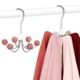 thumbnail image 1 of Colgadores para sudaderas con capucha TOPIA HANGER, paquete de 2 con 6 bolas de cedro, armario, 1 of 7