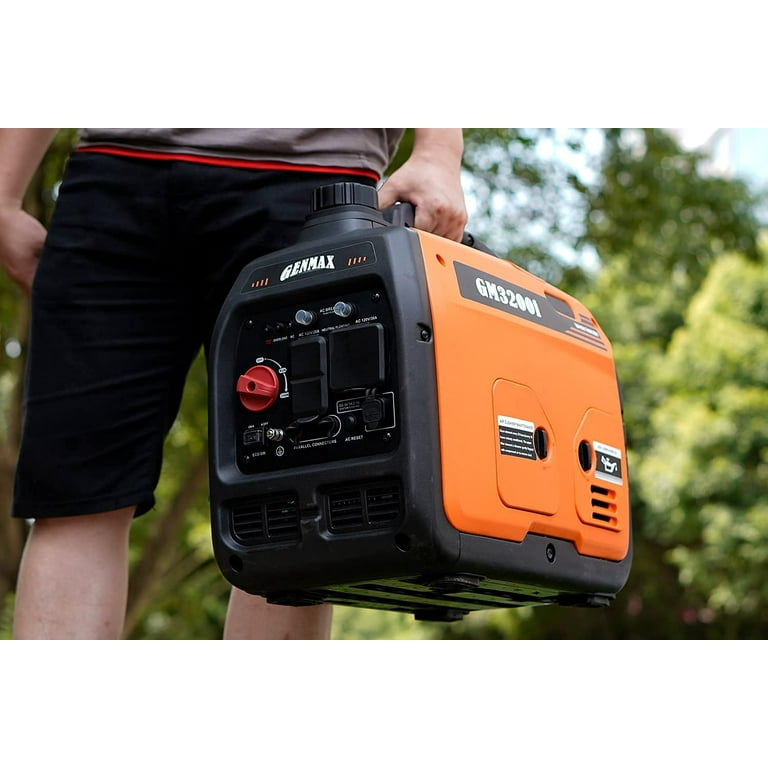 GENMAX 5500Watt Electric Start Gasoline Powered Inverter, 50 OFF