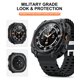 thumbnail image 3 of Funda de TPU WEHAMU para Samsung Galaxy Watch Ultra de 47 mm, 3 of 7