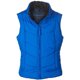 thumbnail image 1 of Aeropostale Womens Solid Chevron Zip Up Puffer Vest, Azul, Small Aeropostale Chaleco acolchado, 1 of 1