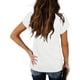 thumbnail image 5 of Blusa con ribete de encaje, cuello en V, manga de pétalo, blusa de encaje guipur, cuello en V, manga de pétalo, durabilidad probada en el tiempo, 5 of 5