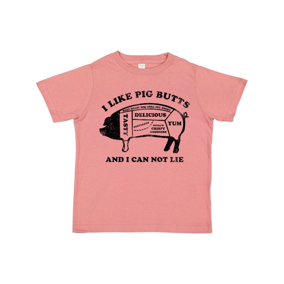 Inktastic I Like Pig Butts Boys or Girls Toddler T-Shirt
