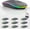10 pack grey, variant on General Wireless Bluetooth Mouse,LED Dual Mode Rechargeable Silent Slim Laptop Mouse,Portable(BT5.2+USB Receiver) Dual Mode Computer Mice,for Laptop,Desktop Computer,ipad Tablet,Phone,TV (Grey)