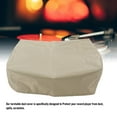 thumbnail image 4 of Turntable Dust Cover Protector Oxford Fabric Storage for Record Player Spills Scratches Water, 4 of 7