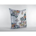 thumbnail image 3 of Honey Butterfly Indoor/Outdoor Pillow with Removable Cover in Pink on White26x26, 3 of 9