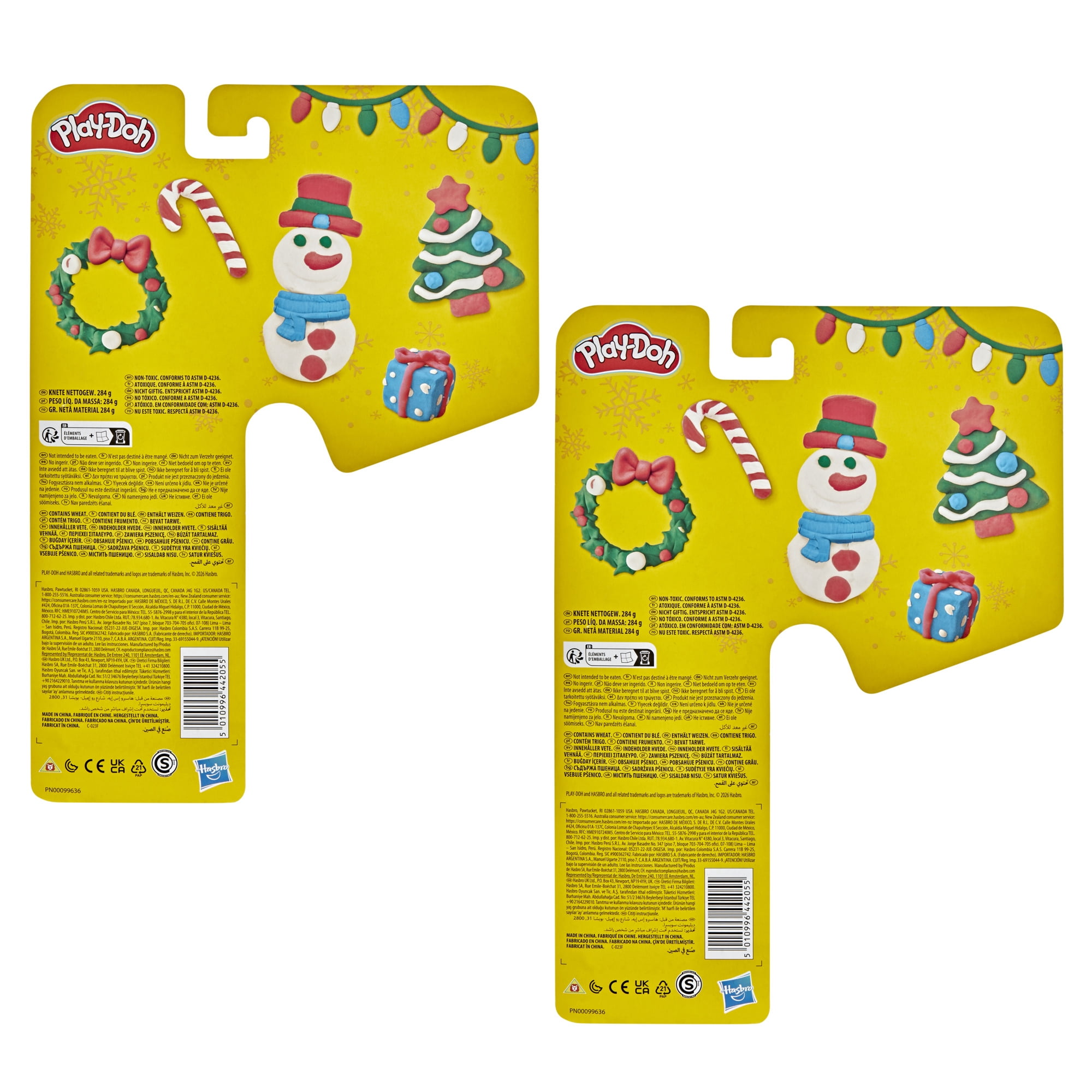 Play-Doh Holiday Bundle 20 Pack, 1 Oz Assorted Colors, Stocking Stuffers for Kids 2+