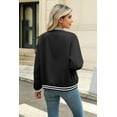 thumbnail image 6 of Zeagoo Women's Bomber Jacket Casual Coat Zip Up Spring Fall Clothes with Pockets, 6 of 6