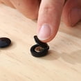 thumbnail image 2 of FOMIYES 120pcs Screw Cap Washer Top Hinged Screw Cover Replacement Decorative Screw Cap, 2 of 8