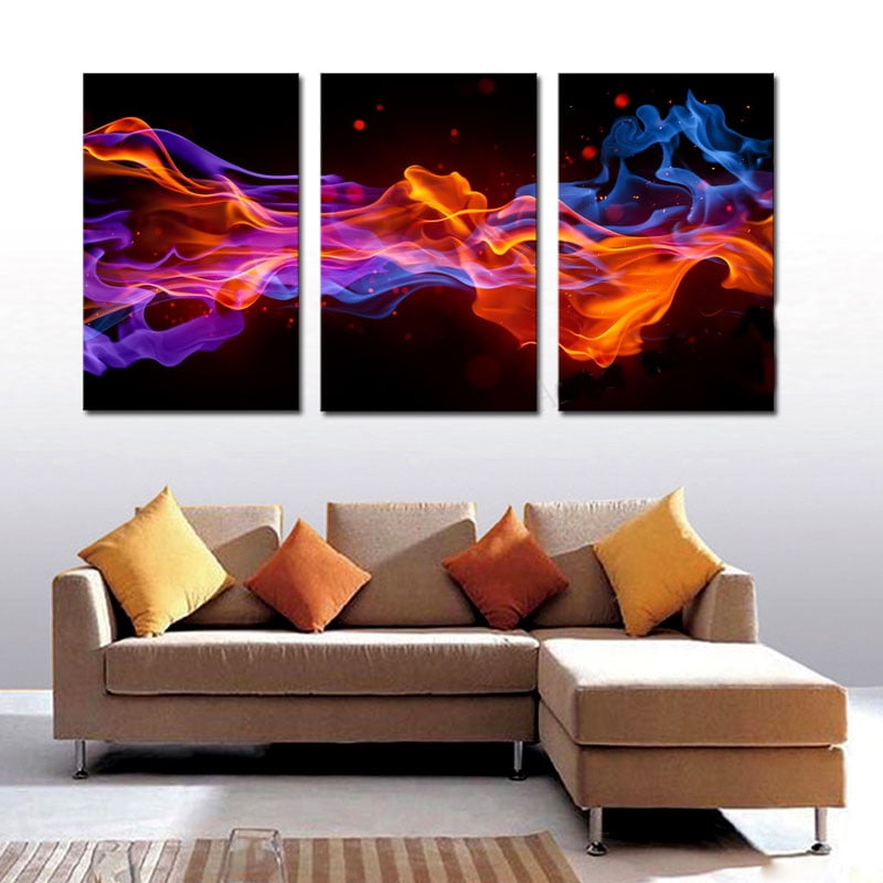 Abstract Art Wall Painting Canvas Frameless Printing Hanging Picture Home RAY 