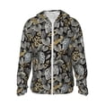 thumbnail image 2 of Lsque Rose Flowers UPF 50+ Lightweight Sun Protection Men's Women's Long Sleeve Shirt, Hoodie Performance -XX-Large, 2 of 9