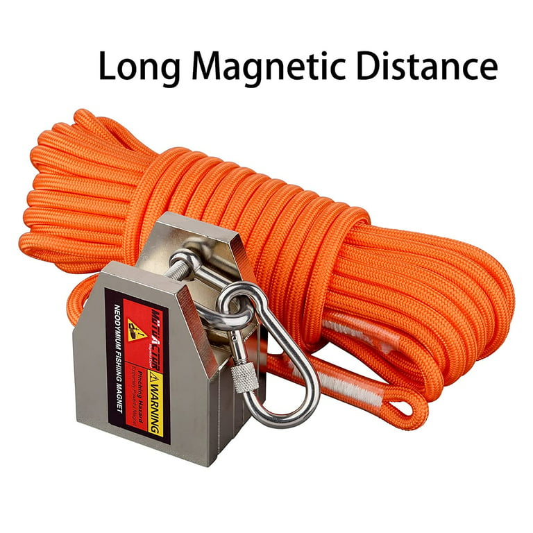 Mutuactor Magnet Fishing Kits,600lb Strong Rotate Fishing Magnet Heavy  Duty,neodymium Rare Earth Swivel Magnet With 65ft Durable - Magnetic  Materials - AliExpress