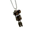 thumbnail image 4 of Collar con colgante de robot de vapor, estilo punk, cadena de clavícula, hecho a mano, vintage, regalo creativo. Bronce, 4 of 9