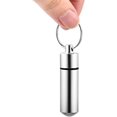 thumbnail image 4 of 3 Small Assorted Silver Aluminum Pillars - Mini Travel Pill Box - Forecast - Great for People, Camping, Travel, 4 of 5