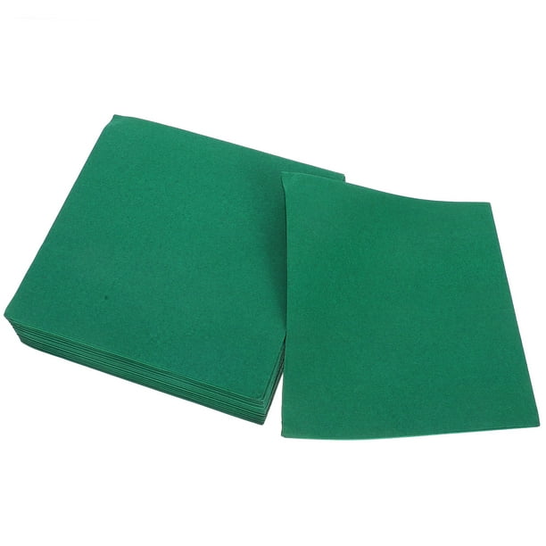 50 servilletas desechables para cócteles, bebidas, papel de cocina, restaurante, hogar, boda, fiesta, color verde oscuro