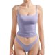 thumbnail image 2 of Camiseta sin mangas sexy de cuello cuadrado y tirantes ajustables para mujer - XS-XL, 2 of 7