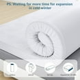 thumbnail image 3 of 3 Inch Full Mattress Topper With Cover, Foam Mattress Topper for Back Pain, Gel Infused Mattress Pad, 3 of 9