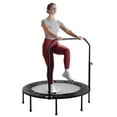 thumbnail image 6 of Open Box Stamina inMotion 48" Round Trampoline with Adjustable Handlebar, Black, 6 of 11