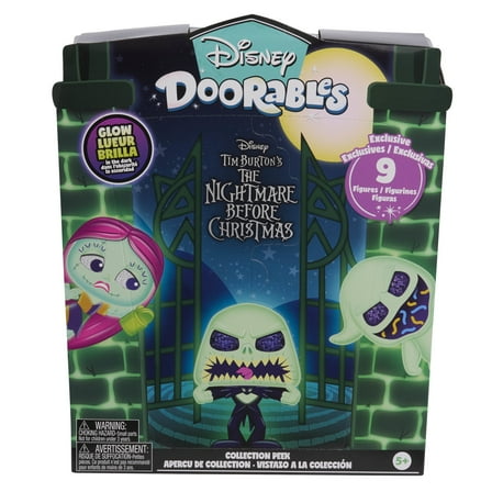 Disney Doorables Tim Burton’s The Nightmare Before Christmas Collection Peek, Collectible 1.5 inch Tall Figures, Kids Toys for Ages 5 Up by Just Play Kids Toys for Ages