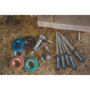 Kutzall Original Half-Round Hand Rasp, 6, Coarse, Hr6330