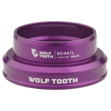 Wolf Tooth Performance EC Headsets - External Cup Lower 44/40 Aluminum | Purple