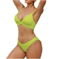 thumbnail image 1 of Traje de baño para mujer, estilo bikini de Europa y América, con efecto lavado, para mujer., 1 of 3