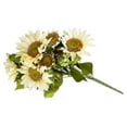 thumbnail image 2 of Dytern Fall,1Pc Simulation Sunflower Ornament Exquisite European Style Flower Bouquet Adornment Household Decoration (White), 2 of 11