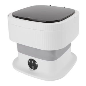 Portable Mini Foldable Washer, 40W Portable Washing Machine, Mini Washer, 10L Large Capacity Foldable, Underwear Washer Machine for Dorm Hotel Travel