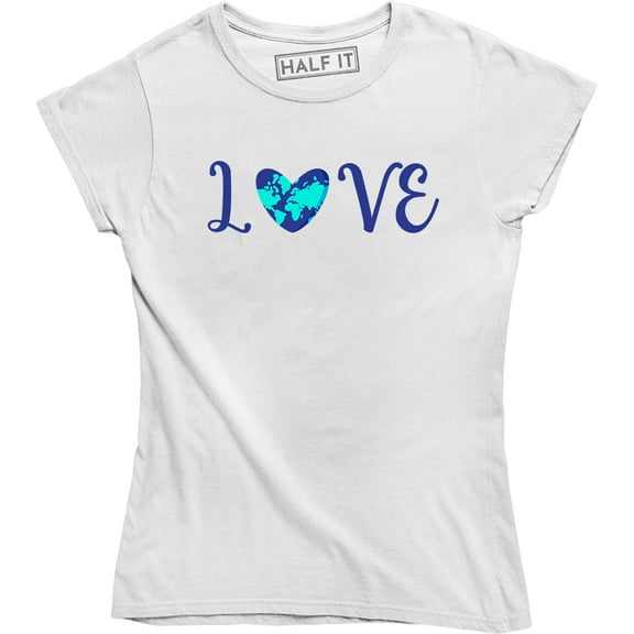 Love Map Country Home Country Pride Graphic Design Women's T-Shirt